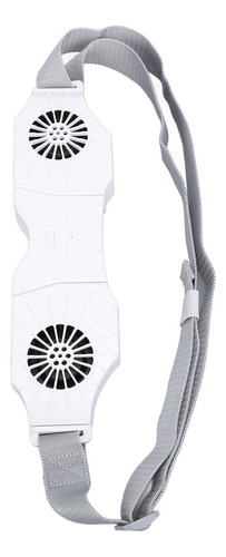 Ventilador De Cinturón Recargable Con 3 Velocidades, Batería