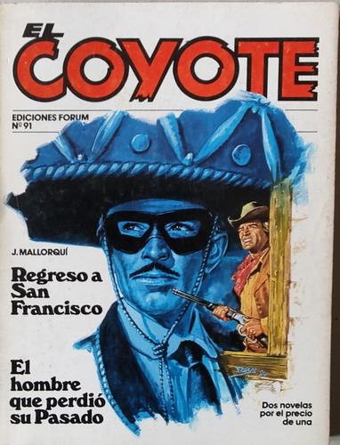 Libro Novela El Coyote Regreso A San Francisco N°91 (aa57