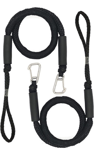 Bungee Dock Lines Con Gancho, 4 Pies Bungee Shock Cords...