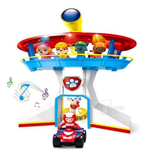 Torre De Control Patrulla Canina Luces Y Sonido Paw Patrol