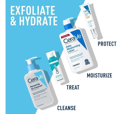 Limpiador Facial CeraVe Renewing SA cleanser