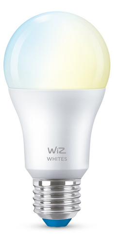 Imagen 2 de 10 de Foco Led Inteligente Wifi Wiz Cálida/fría 9w E27