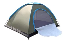 Comprar Carpa Iglu 4 Pers. 210x210x130cm Camping Easy + Bolso Color Verde