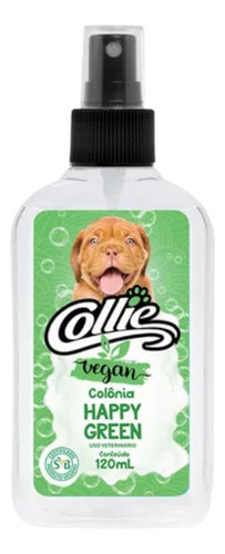 Perfume Vegano Cães Collie Cítrica E Fresca Colônia 120ml