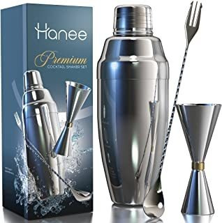 Juego De Coctelera De Hanee The Essentials (plata, 23 Onzas)