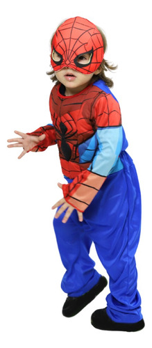 Disfraz Licencia Spidey Baby Spiderman Original Para Niños