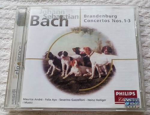 Imagen 1 de 3 de Bach - Brandenburg Concertos Nos. 1, 2, 3 Orch Suite C D
