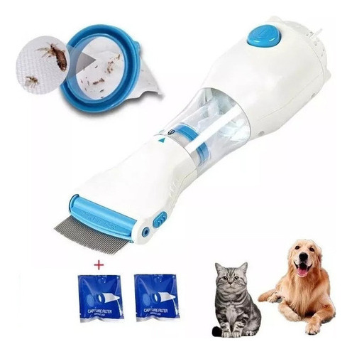 Cepillo Peine Removedor Garrapatas Pulgas Piojos Perros