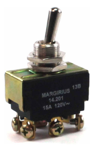 Chave Alavanca 14201 Interruptor Bipolar 15a Margirius