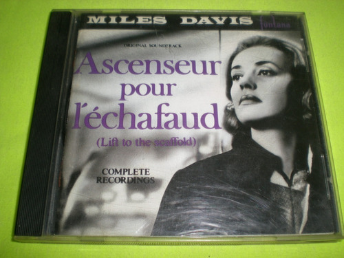 Miles Davis / Ascenseur Pour L Echafaud Cd Made In Usa  (24)