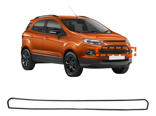 Marco De Parrilla Ford Ecosport 12/17 Gris Oscuro Central