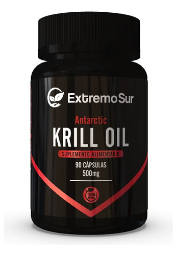 Krill Oil 500mg 90cap. Epa Y Dha // Extremo Sur.