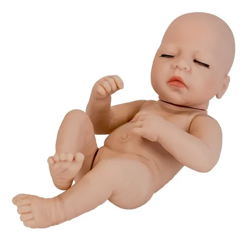 Mu eca Dormida Prematura Reci n Nacida 35 Cm Evelyn
