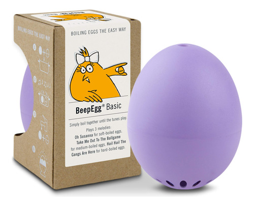 Beepegg Basic Purple - Temporizador De Huevos Para Hervir H.