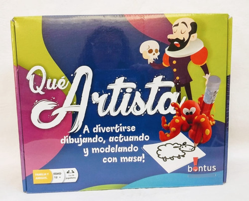 Juego De Mesa Artístico  Que Artista - Bontus- +3 Años 
