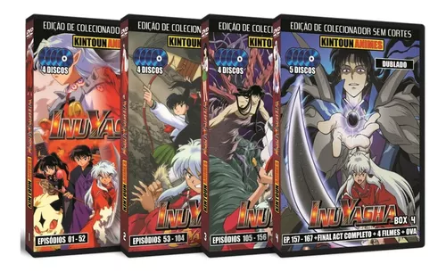 DVD série animação Inuyasha Kanketsu-Hen o arco final - Novo (leia a  descrição).