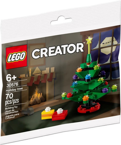 Lego Creator Arbol De Navidad 30576 - 70 Pz