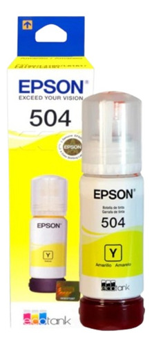 Tinta Epson 70ml Amarillo Para Impresora 