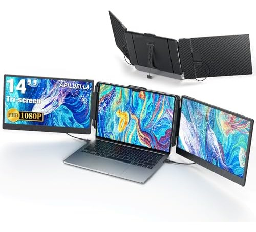 Extensor De Pantalla De La Computadora Portátil Triple De Ap