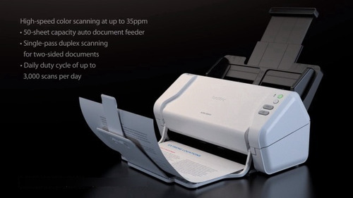 Imagen 4 de 4 de Oficina Escaner Escritorio Brother Blanco