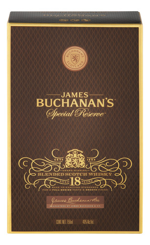 Buchanan's Special Reserve 18 años whisky de 750ml