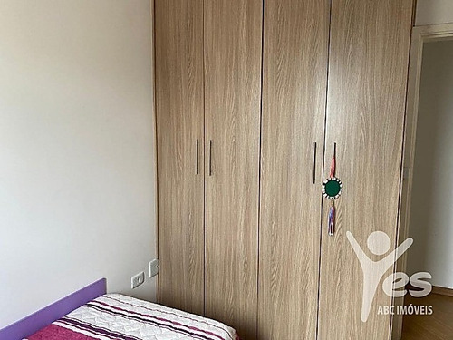 Imagem 14 de 19 de Ref.: 2047 - Apartamento Com Condomínio,02 Dormitórios Sendo 01 Suíte E 02 Vagas Na Vila Assunção, Santo André - Sp - 2047