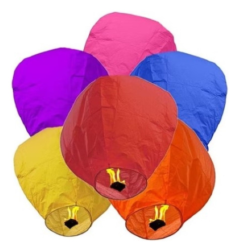 Globos Cantoya, Globos Del Deseo Sky Lantern X 1 Ud (remate)