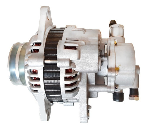 Imagem 6 de 7 de Alternador L200 Sport Outdoor 90a Polia Dupla C/ Bomba Vacuo