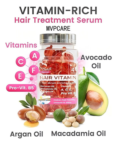 Capilar Reparación Nutrición 40 Unidad 1 100 G 1 Ml Mvpcare