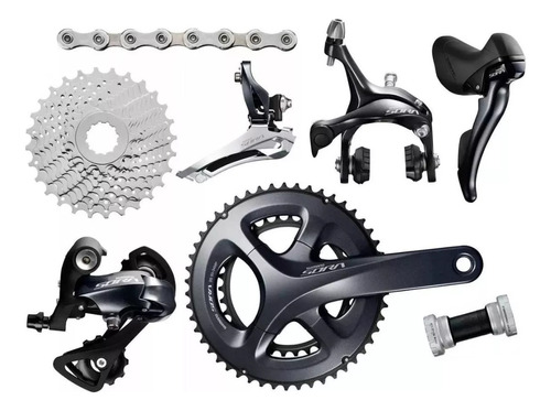 Grupo Shimano Sora Ruta R3000 2-9velocidades