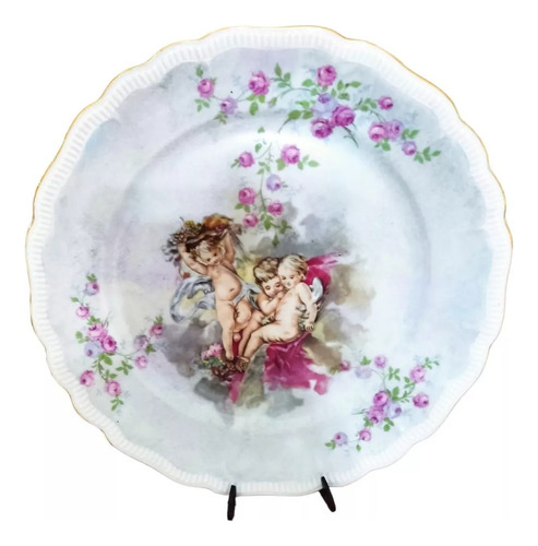 Plato Decorativo Stw Bavaria Galante Firmadas Por Fragonard