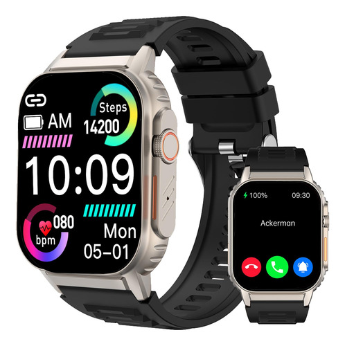 Smart Watch (respuesta/llamada De Maquillaje), 2.01  Bzxx7