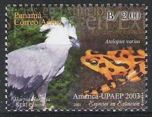 Tema América Upaep - Fauna - Panamá 2003 - Mint