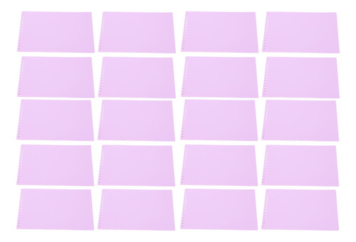 Encuadernación De Tipo Transversal Violeta, 20 Unidades, A5,