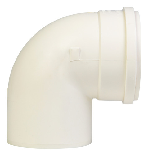 Codo Junta Elastica 200 A 90 Mh Pvc Oring Desague Krona