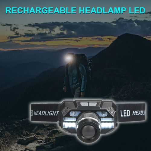 Linternas Led Recargables Para Acampar Y Hacer Senderismo