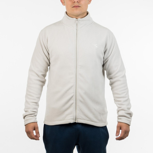 Diadora Men's Micropolar Jacket - Grey