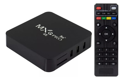 Tv Box 4k Pro 5g Convierte Televisor A Smart Tv Android Tv Apto Aplicaciones