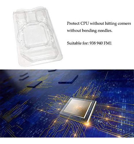 Caja Protección Cpu Amd 938 940 Am2 Am3 Fm1 (10 Uds.)