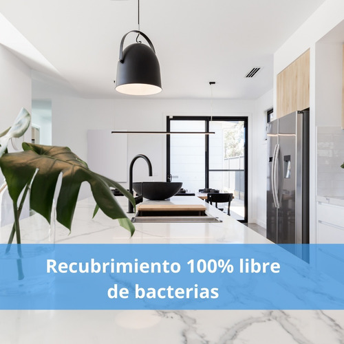 Imagen 8 de 10 de Porcelanato Líquido Marmoleado Kit Para 3 M2 Acabado White L
