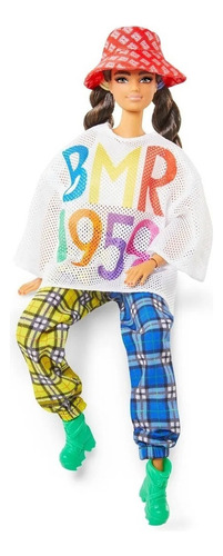 Muñeca Barbie Bmr1959 30 Cm Con Accesorios Moda Urbana
