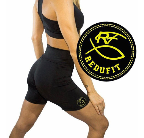 Imagen 2 de 4 de Conjunto Deportivo Mujer Calza Corta + Top