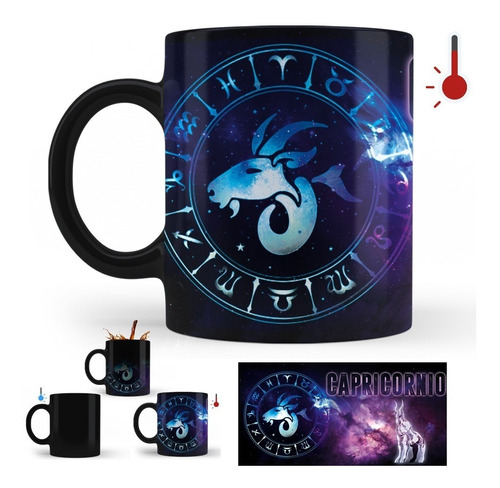 Taza Mágica Caballeros Del Zodiaco 12 Signos Del Zodiaco