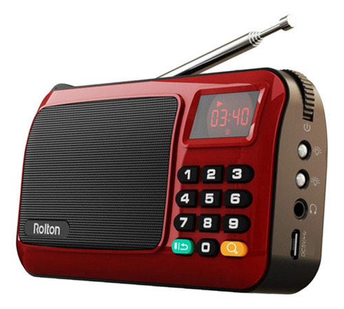 Mini Fm Radio Manos Libres Reproductor De Música