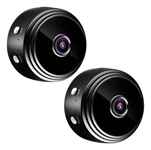 Kit 2 Mini Câmera Espiã Wifi A9 Hd Discreta Micro Grava Vozz