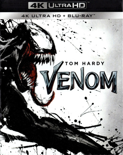 Venom Tom Hardy Pelicula 4k Ultra Hd + Blu-ray