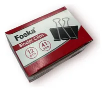 Comprar Clip Gancho 41mm 12 Und Binder Clips Foska X2