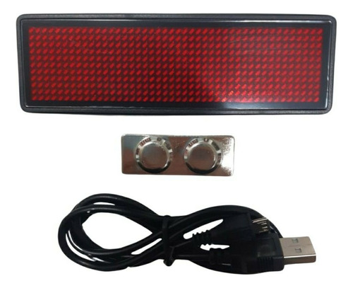 Pantalla De Letrero Led Desplazamiento Rojo/placa De Nombre/