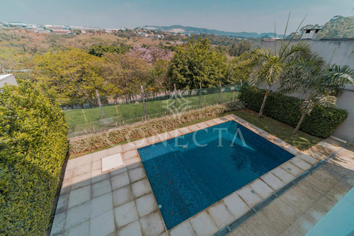 Imagem 5 de 18 de Casa Para Locação Em Alphaville - Residencial 6 - 488m² - 4 Suítes - Vista Para Area Verde - Lazer Completo - Cnc1507-2