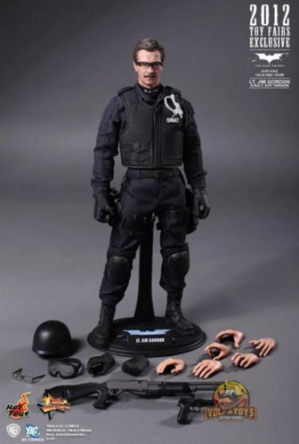 Hot Toys Jim Gordon Swat Batman Begins Dc Warner Comissário (Usado)